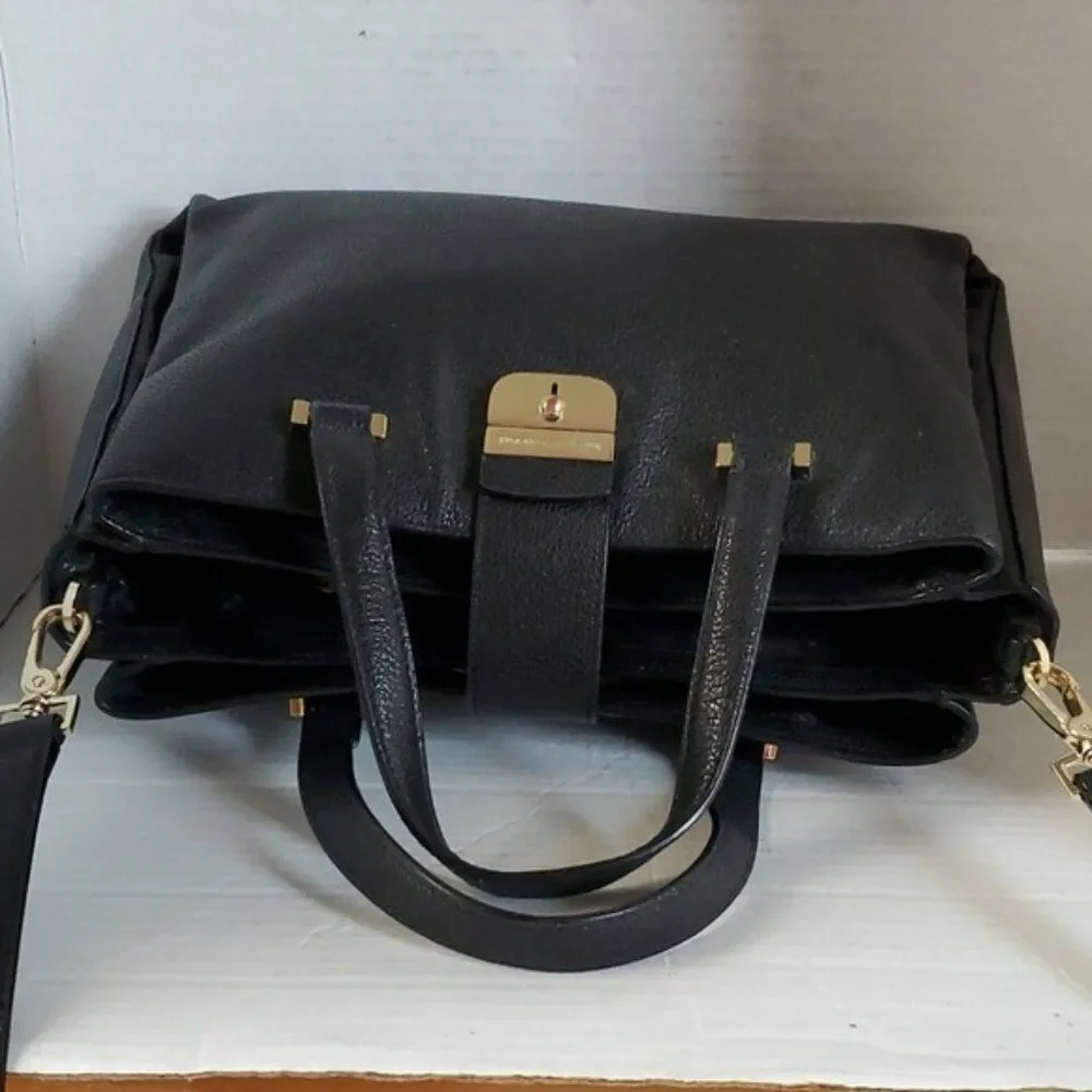 Kate Spade Leather Bag Shoulder Crossbody Satchel Lovet Street Palma Women's